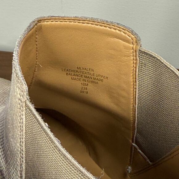 Marc Fisher Yale Dark Neutral Suede Chelsea Boot US Size 10 - Picture 7 of 15